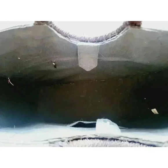 Vintage Unique Wood Exterior Satchel Top Handle Bag Vacation Resortwear Summer - Picture 7 of 12